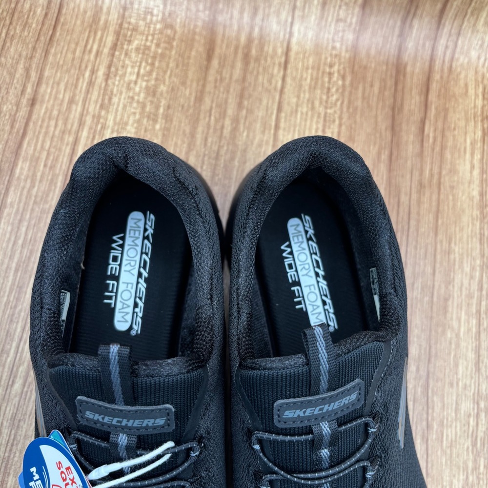 Skechers Summit Summer Blush Women 11 Black Wide Fit Memory Foam 150268W/BBK NEW - Picture 7 of 8